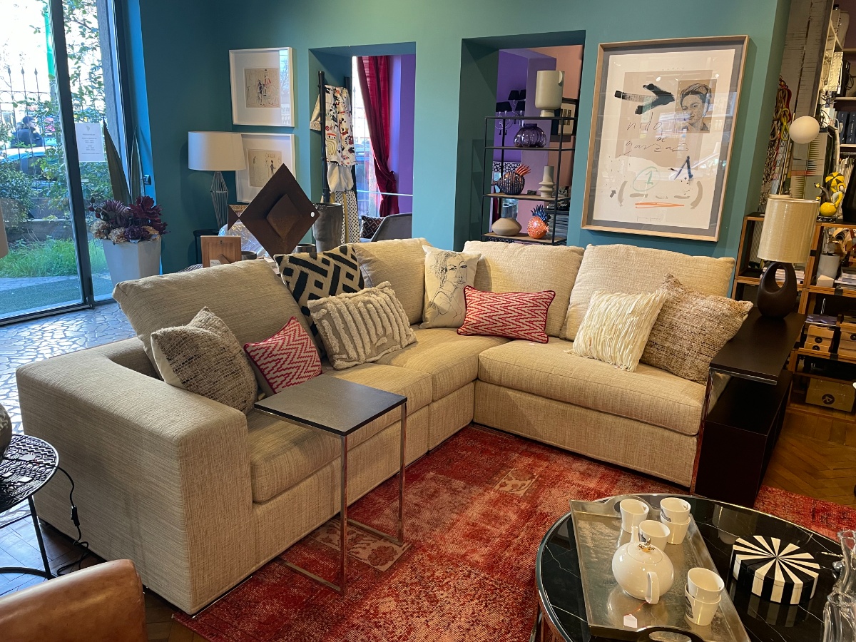 Divano Island cm 270x95 e 120x 245 